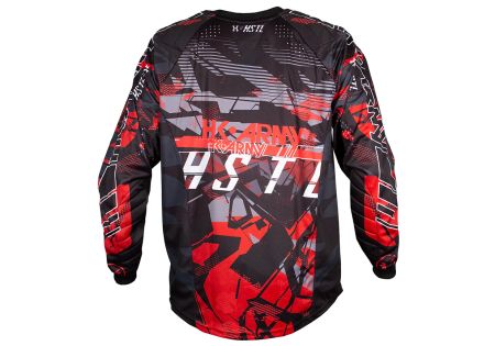 JERSEY HK ARMY HSTL LINE LAVA RED / BLACK