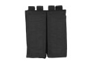 Porte 2x2 CHARGEURS TYPE AK47 SYSTEME MOLLE MILTEC BLACK