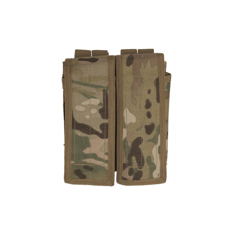 Porte 2x2 CHARGEURS TYPE AK47 SYSTEME MOLLE MILTEC MULTICAM