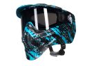 Masque HK ARMY HSTL FRACTURE BLACK/TURQUOISE ECRAN THERMAL SMOKE