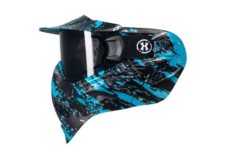 Masque HK ARMY HSTL FRACTURE BLACK/TURQUOISE ECRAN THERMAL SMOKE