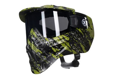 Masque HK ARMY HSTL FRACTURE BLACK/OLIVE ECRAN THERMAL SMOKE