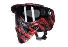 Masque HK ARMY HSTL FRACTURE BLACK/RED ECRAN THERMAL SMOKE