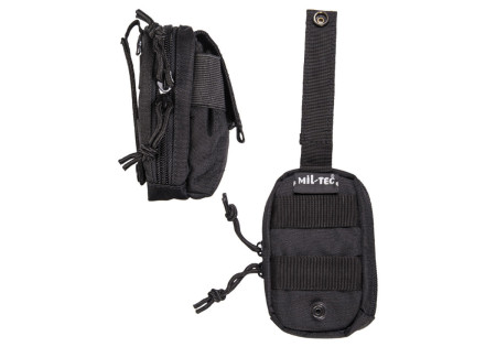 Poche MULTIFONCTION 7x13 cm SYSTEME MOLLE MILTEC BLACK