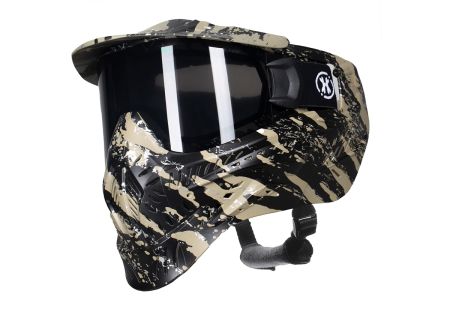 Masque HK ARMY HSTL FRACTURE BLACK/TAN ECRAN THERMAL SMOKE