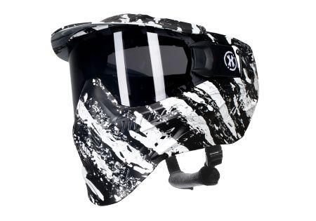 Masque HK ARMY HSTL FRACTURE BLACK/WHITE ECRAN THERMAL SMOKE