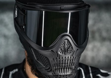 Masque HK ARMY SKULL HSTL BLACK ECRAN THERMAL SMOKE PUNISHER