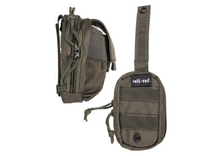 Poche MULTIFONCTION 7x13 cm SYSTEME MOLLE MILTEC OLIVE