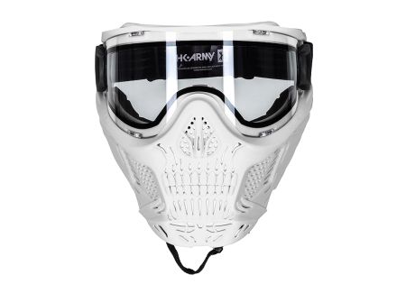 Masque HK ARMY SKULL HSTL WHITE ECRAN THERMAL CLEAR