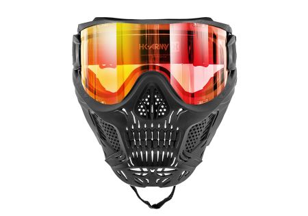 Masque HK ARMY SKULL HSTL DEATH BLACK ECRAN THERMAL HD FIRE RED