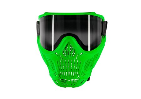 Masque HK ARMY SKULL HSTL NEON GREEN ECRAN THERMAL SMOKE