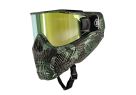 Masque HK ARMY SKULL HSTL SNAKE GREEN ECRAN THERMAL HD GOLD