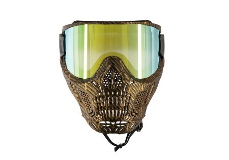 Masque HK ARMY SKULL HSTL MACHINE GOLD ECRAN THERMAL HD GOLD