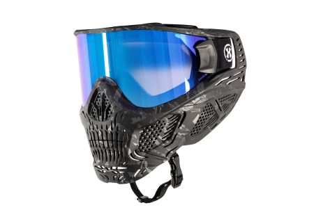 Masque HK ARMY SKULL HSTL SHARDS ECRAN THERMAL HD ICE BLUE