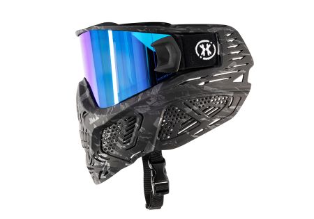 Masque HK ARMY SKULL HSTL SHARDS ECRAN THERMAL HD ICE BLUE