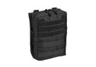 Poche TACTIQUE LARGE 19x23 cm SYSTEME MOLLE MILTEC BLACK