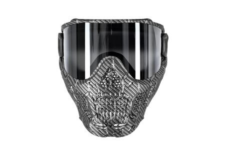 Masque HK ARMY SKULL HSTL MACHINE SILVER ECRAN THERMAL HD CHROME