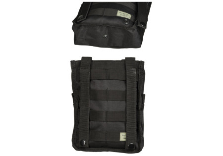 Poche TACTIQUE LARGE 19x23 cm SYSTEME MOLLE MILTEC BLACK