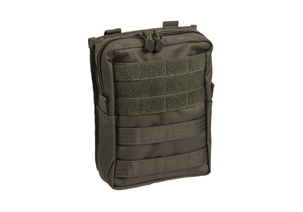 Poche TACTIQUE LARGE 19x23 cm SYSTEME MOLLE MILTEC OLIVE