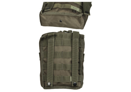 Poche TACTIQUE LARGE 19x23 cm SYSTEME MOLLE MILTEC OLIVE