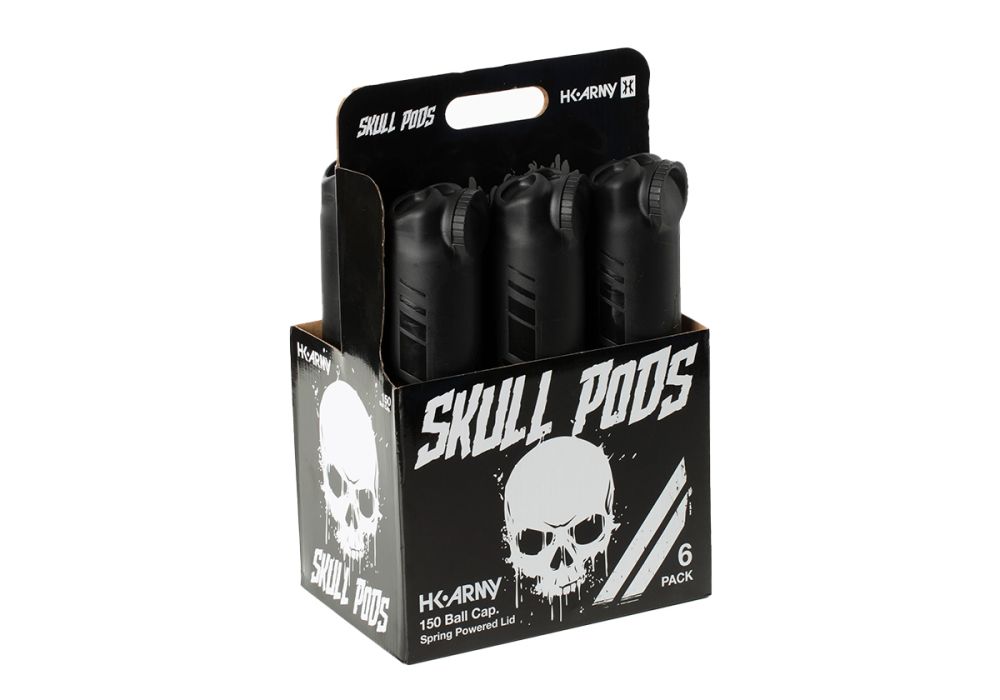 Pots HK ARMY SKULL 150 BILLES BLACK X6