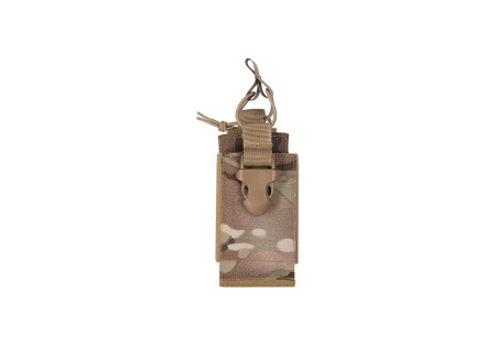 Poche RADIO 7x3X15cm SYSTEME MOLLE MILTEC TAN