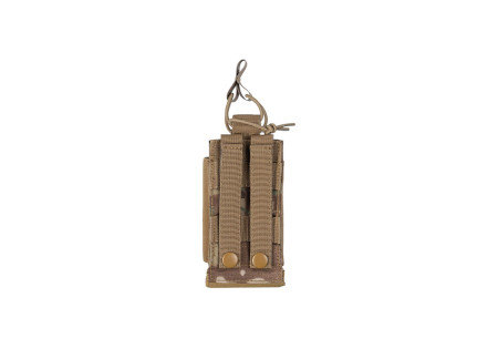 Poche RADIO 7x3X15cm SYSTEME MOLLE MILTEC TAN