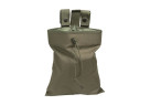 Poche DE RANGEMENT EMPTY SHELL ENROULABLE 29x24cm SYSTEME MOLLE MILTEC OLIVE