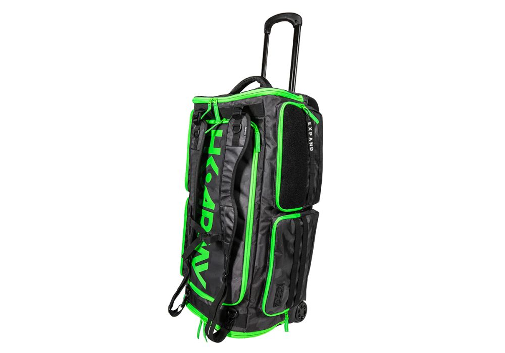 Sac à roulettes EXPAND ROLLER GEAR BAG 75L SHROUD NEON GREEN HK ARMY