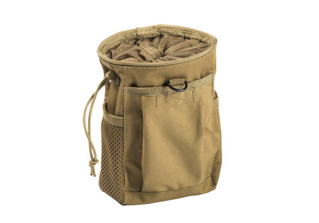 Poche DE RANGEMENT EMPTY SHELL MULTI 14x7x20,5cm SYSTEME MOLLE MILTEC TAN