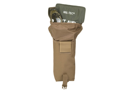 Poche DE RANGEMENT MULTI SMALL 10x8x21 cm SYSTEME MOLLE MILTEC TAN