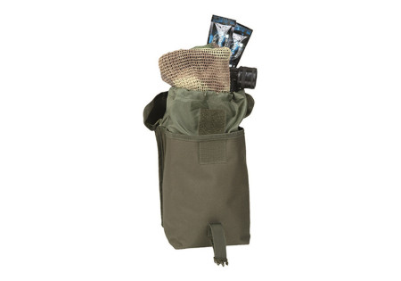 Poche DE RANGEMENT MULTI LARGE 16x10x21 cm SYSTEME MOLLE MILTEC OLIVE