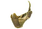 Grille de protection métal BAS DU VISAGE + OREILLES V3 NORMES CE CAMO NUPROL