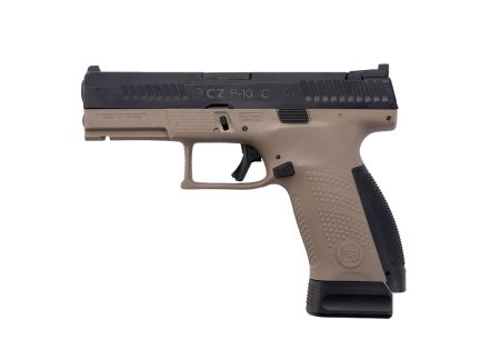 Pistolet CZ P10C CO2 BLOWBACK BLACK/TAN ASG