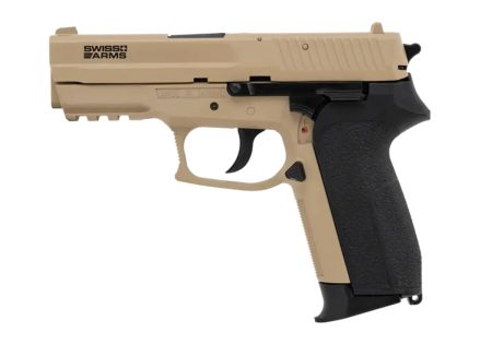 Pistolet SIG SAUER SP2022 MLE C02 NBB TAN SWISS ARMS