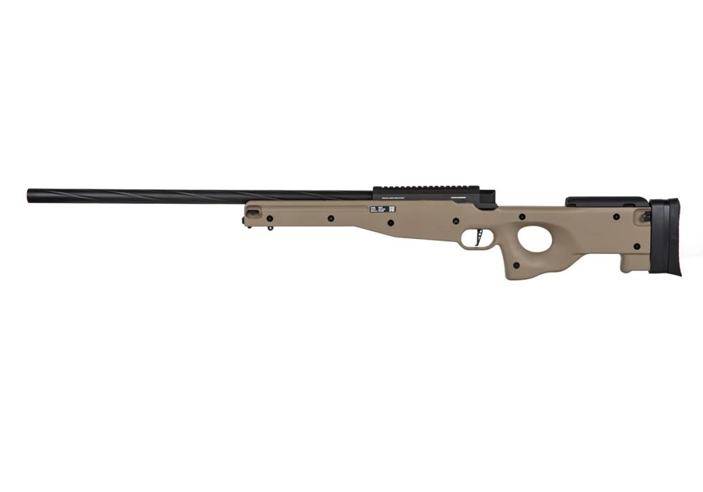 Fusil SNIPER SA-S11 EDGE TYPE L96 AW308 SPRING + LUNETTE + BIPIED TAN SPECNA ARMS