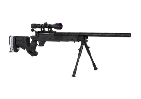 Fusil SNIPER SA-S13 EDGE TYPE M40A3 FN SPR SPRING + LUNETTE + BIPIED BLACK SPECNA ARMS