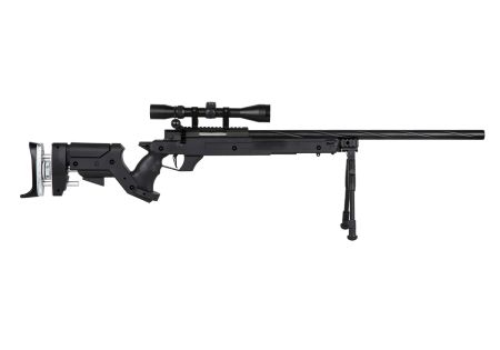 Fusil SNIPER SA-S13 EDGE TYPE M40A3 FN SPR SPRING + LUNETTE + BIPIED BLACK SPECNA ARMS