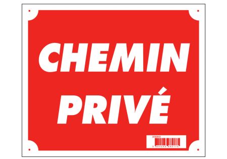 Panneau CHEMIN PRIVE