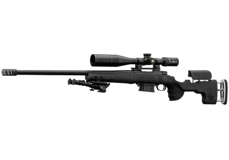 Pack Carabine .308 WIN TLD HOWA CROSS GRS BIFROST BLACK + LUNETTE DIAMOND 6-24x50 + BIPIED- Catégorie C