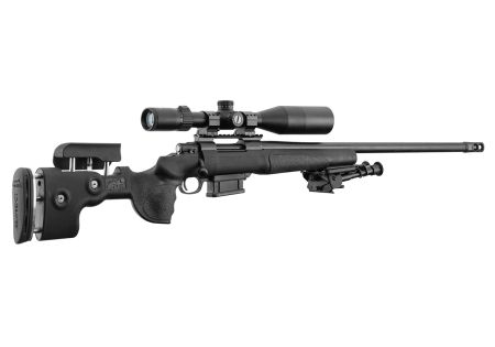 Pack Carabine .308 WIN TLD HOWA CROSS GRS BIFROST BLACK + LUNETTE MICRODOT 6-24x50 + BIPIED- Catégorie C