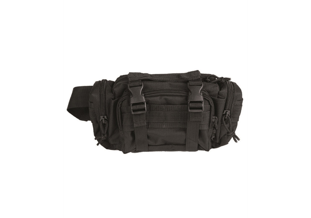 Poche CEINTURON BANANE MODULAR SYSTEM PETIT 34x16x8 SYSTEME MOLLE MILTEC BLACK