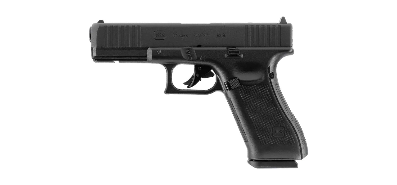 Pistolet 4.5mm (Plomb) GLOCK 17 GEN5 MOS CO2 BLOWBACK CHAINE ROTATIVE 3J BLACK UMAREX