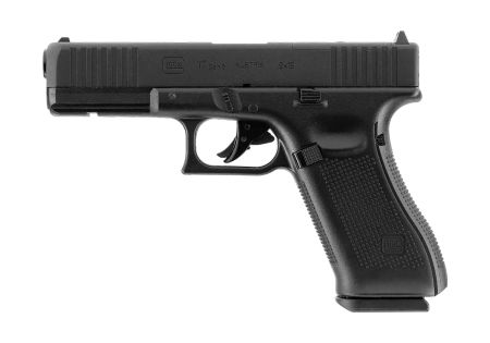 Pistolet 4.5mm (Plomb) GLOCK 17 GEN5 MOS CO2 BLOWBACK CHAINE ROTATIVE 3J BLACK UMAREX