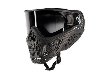 Masque HK ARMY SKULL HSTL CARBON FIBER ECRAN THERMAL SMOKE