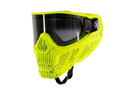 Masque HK ARMY SKULL HSTL NEON YELLOW ECRAN THERMAL SMOKE