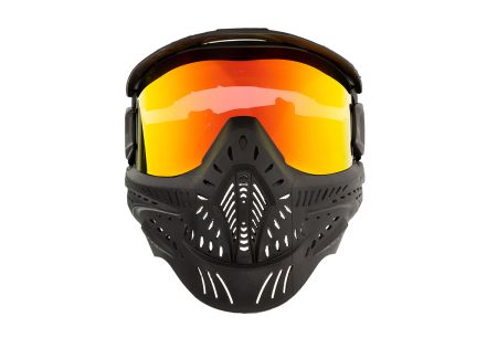 Masque HK ARMY HSTL BLACK ECRAN THERMAL HD FIRE RED