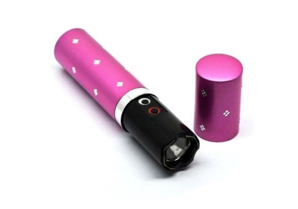 Electrochoc LAMPE DE POCHE LIPSTICK ROSE 2.000.000 VOLTS