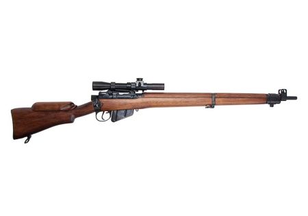 Fusil LEE ENFIELD N°4 MK1 SPRING METAL BOIS ARES + LUNETTE