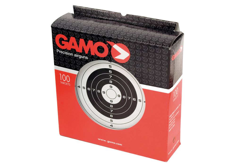 Cibles carton 14X14 10X GAMO X100